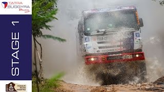 TATRA BUGGYRA RACING on DAKAR 2017 - Stage 1