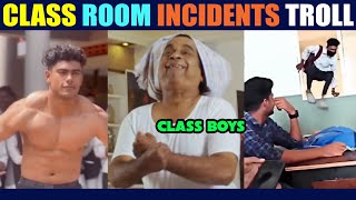 Classroom atrocities troll | Class room Incidents troll | Telugu trolls | Part 2 | Brahmi On Fire