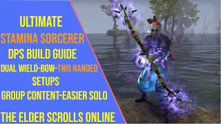 Ultimate Stamina Sorcerer DPS Build Guide for ESO Update 45