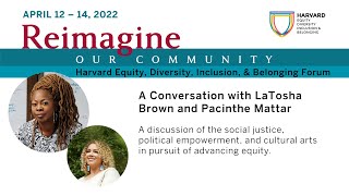 EDIB Forum: Reimagining Justice: A Conversation with LaTosha Brown and Pacinthe Mattar