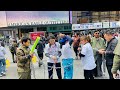 Save Myanmar 🇲🇲 Justice Myanmar..Times square Manhattan NYC..4K Video Walking Tour ..