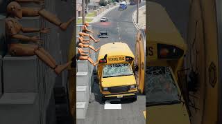 Cars Bollard Wall Crash – BeamNG.drive