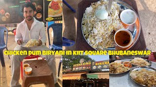 KIIT SQUARE SPECIAL KABAB KING’S CHICKEN BIRYANI IN BHUBANESWAR || KIIT SQUARE PATIA STREET FOOD