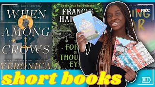 Reading Short Books on My TBR || Reading Vlog [CC]