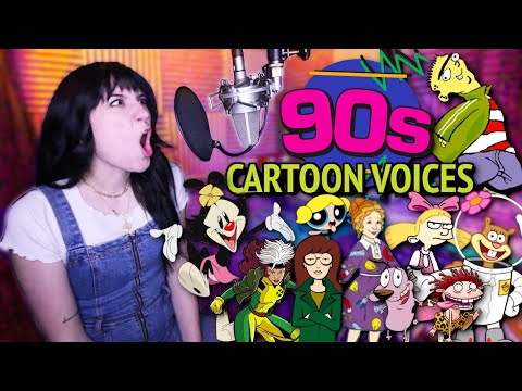 90s Cartoon Voice Impressions Youtube