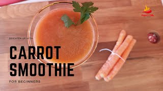 Carrot Apple smoothie | Koktajl z marchwi i jabłka | Fruit Smoothie recipe in Polish \u0026 English |