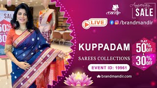 Kuppadam Sarees Collection | WhatsApp Number 733 733 7000 | Brand Mandir Sarees LIVE