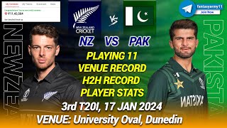 NZ vs PAK Dream11 Prediction| NZ vs PAK Dream11 Prediction | New Zealand vs Pakistan 3rd T20I 2023