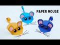 How To Make Easy Paper Mouse For Kids / Nursery Craft Ideas / Paper Craft Easy / KIDS crafts