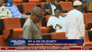 Senator Abaribe Criticises Buhari Over Security | Politics Today |