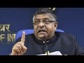 Congress  organised EVM hackathon in London, says Ravi Shankar Prasad