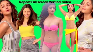 Part 1 / Aliya bhatt  / Compilation / Full-screen / FHD 1080P / Vertical video