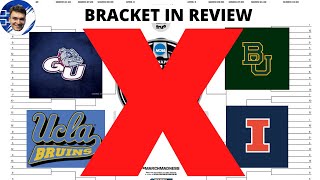 2021 NCAA Tournament Bracket In Review!! Subscriber Shoutout!