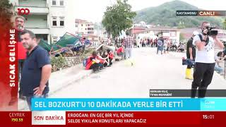 Selin vurduğu Bozkurt ilçesi 10 dakikada yerle bir oldu