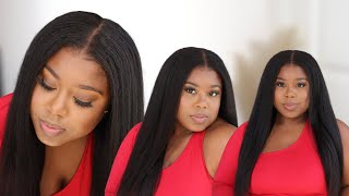 NEW 10x 7 M Cap Wig | Natural Kinky Straight | Domiso Hair