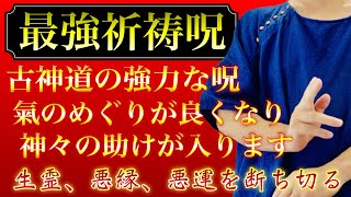 とても強力！！⚠️動画内の諸注意を必ずお読みください⚠️あらゆる不幸の元となる悪いエネルギーを完全に断ち切ってくれる【お祓い、除霊、浄化、開運、祈祷、祝詞】