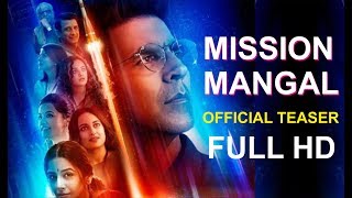 Mission Mangal | Official Teaser | Akshay | Vidya | Sonakshi | Taapsee | Dir:Jagan Shakti | 15th Aug