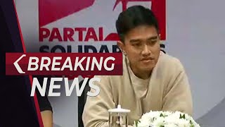 BREAKING NEWS - Kaesang Pangarep Pimpin Rapat Perdana sebagai Ketum PSI