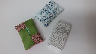 Fabric Pocket Tissue Cover - Scrap Buster Project