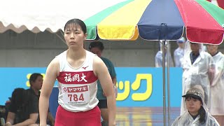 【第108回日本選手権】女子 砲丸投 決勝7位 ●日夏 涼香●