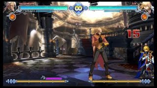 BBCF Valkenhayn 3.5k IOH j.C ODC Corner Combo