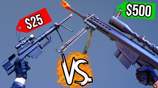 Cheap vs Expensive Airsoft Snipers!