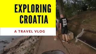 Croatia Vlog #12 - E Bike ride along the promenade in Njivice, Krk Island, Croatia