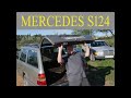 Mercedes Benz S124 - How to change the boot door shocks DIY Model T S124