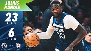 Julius Randle Scores 23 Points Against Celtics | 11.24.24