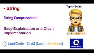 String Compression III (LeetCode 3163) (String)
