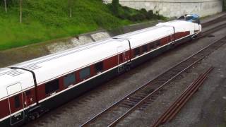 New Amtrak Cascades Talgo Train Set in Portland