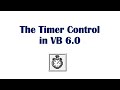 Timer Control in VB Part 1