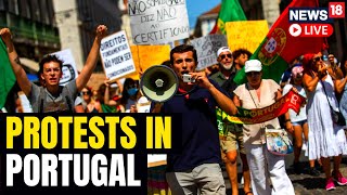 Protests In Lisbon Calling On The Constitutional Basic Right To Housing | Portugal Protests Today