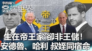 生在帝王家 卻非王儲！安德魯、哈利 叔姪同宿命-李四端的雲端世界