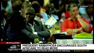 President Ramaphosa encourages South Africans to read more