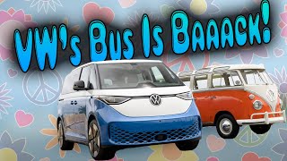 2025 Volkswagen ID. Buzz First Look | America's Retro EV Bus Is Finally Here!