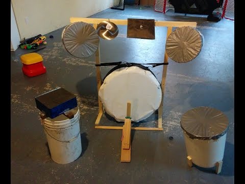 How to make a homemade drum set How to make a homemade drum set