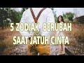 5 Zodiak Berubah saat Jatuh Cinta