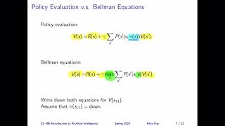 L19: The Policy Iteration Algorithm