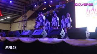 MNL48 @ Ppop Awards for young artist awards night