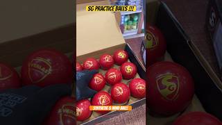 SG CRICKET PRACTICE BALLS | SYNTHETIC \u0026 WIND BALL| #practice #coaching #cricket