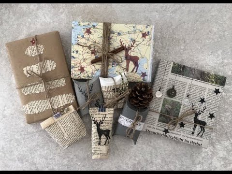 Awr Diy Tutorial Weihnachtsgeschenke Verpacken Youtube