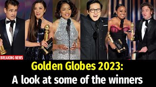 Golden Globes 2023: A look at some of the winners
