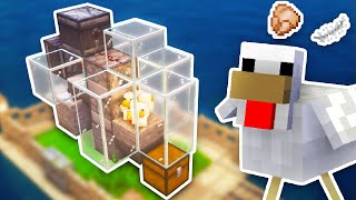 Minecraft Cooked Chicken Farm: Fully Automatic Tutorial 1.16