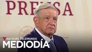AMLO habla de los estadounidenses secuestrados en México | Noticias Telemundo