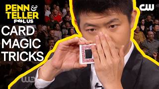 Penn & Teller: Fool Us Magicians Perform Card Magic Tricks Compilation - PART 1 | The CW