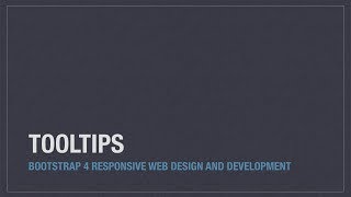 Bootstrap 4 (Alpha 6) components: Tooltips