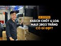 Unbox Loa Cột Màu Trắng Tuyệt Đẹp LD SYSTEMS MAUI 28G3 | Khách Chốt Hẳn... 4 Loa !!