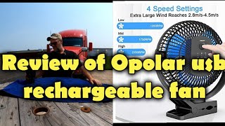 Review of OPOLAR usb rechargeable 8\