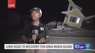 Rod \u0026 Reel Pier restaurant on Anna Maria Island swallowed in Gulf during Hurricane Milton